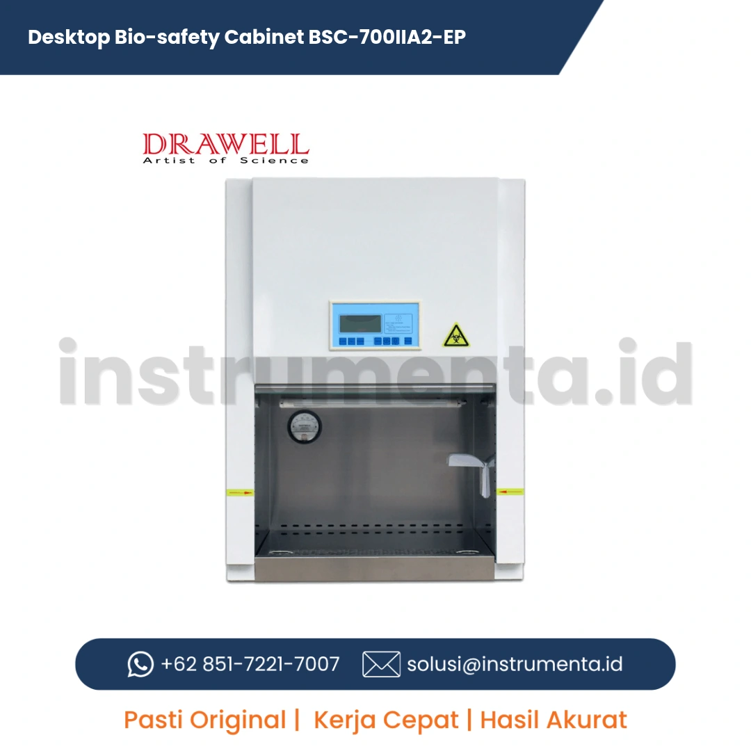 Jual Desktop Bio-safety Cabinet BSC-700IIA2-EP Distributor Resmi Garansi Presisi Tinggi